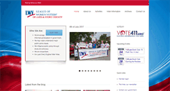 Desktop Screenshot of ameslwv.org
