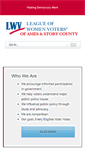 Mobile Screenshot of ameslwv.org